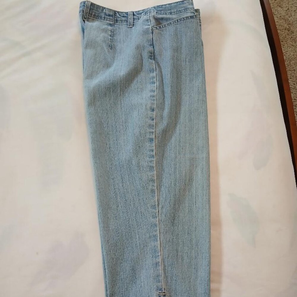 Denim Cropped Pants